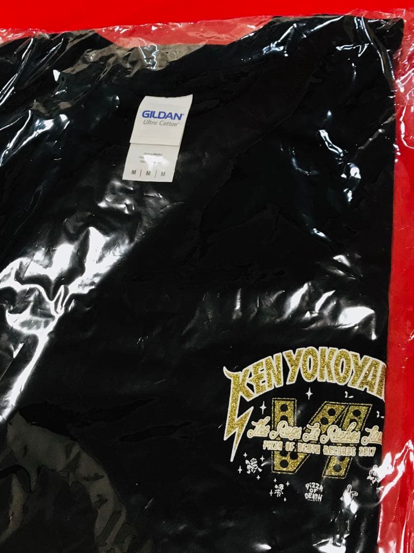 新品 KEN YOKOYAMA 横山 健『RagsツアーⅥ』金ラメＴシャツM