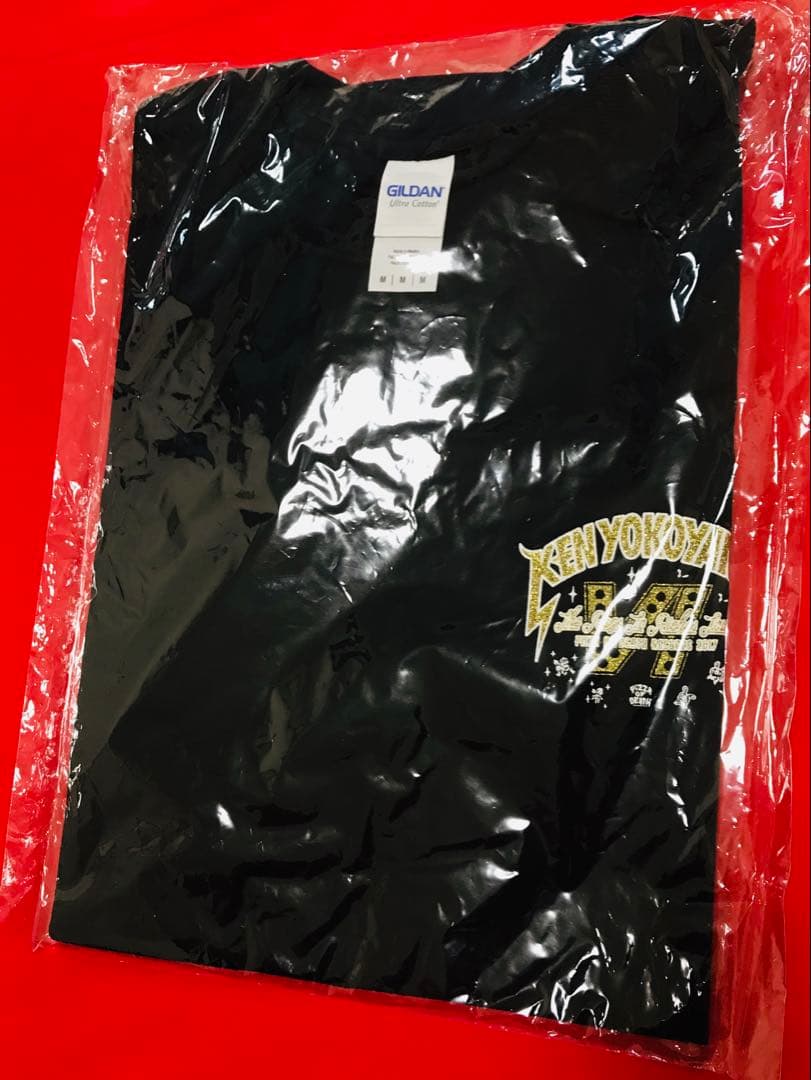 新品 KEN YOKOYAMA 横山 健『RagsツアーⅥ』金ラメＴシャツM