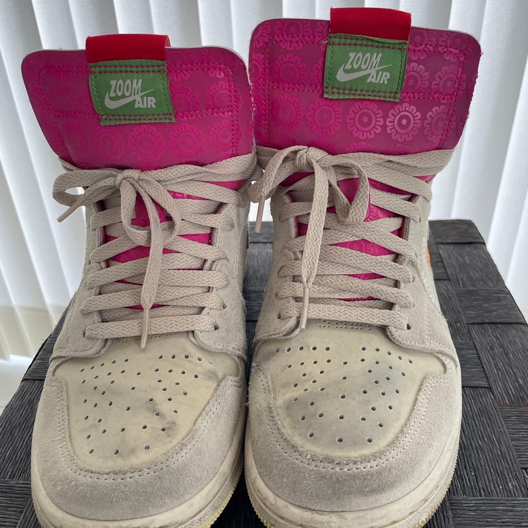 NIKE ナイキ　エアジョーダン1 ズーム エア コンフォート ピンク　オレンジ