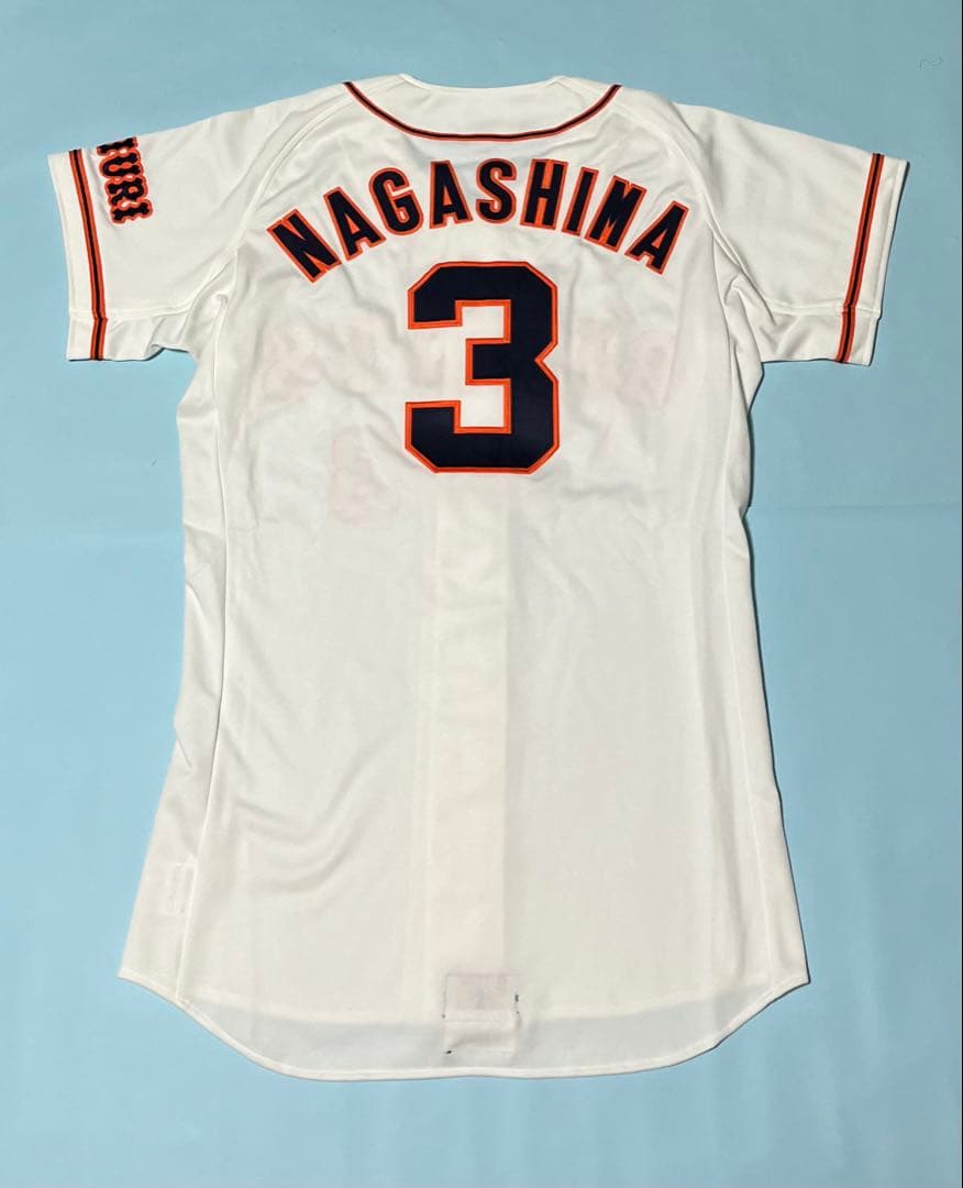 読売ジャイアンツ　長嶋茂雄監督ユニフォーム　勇退年　2001年度　プロコレ