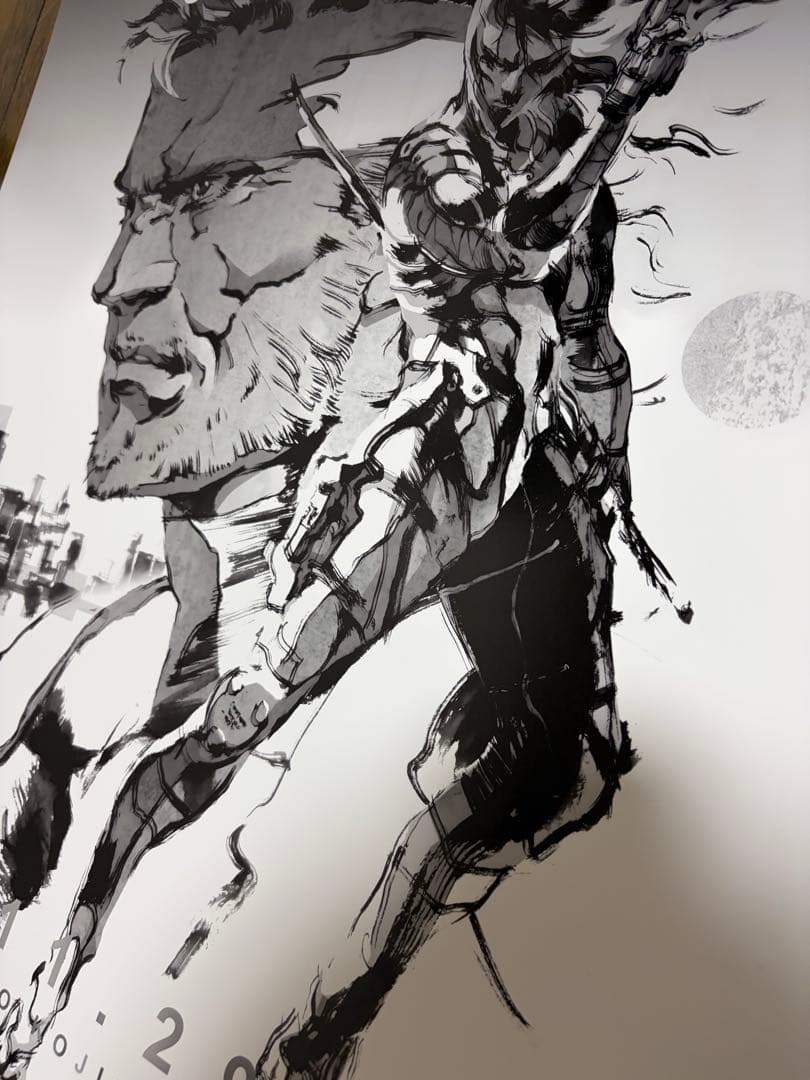 メタルギアソリッド　L GEAR SOLID ポスター　プリントポスター