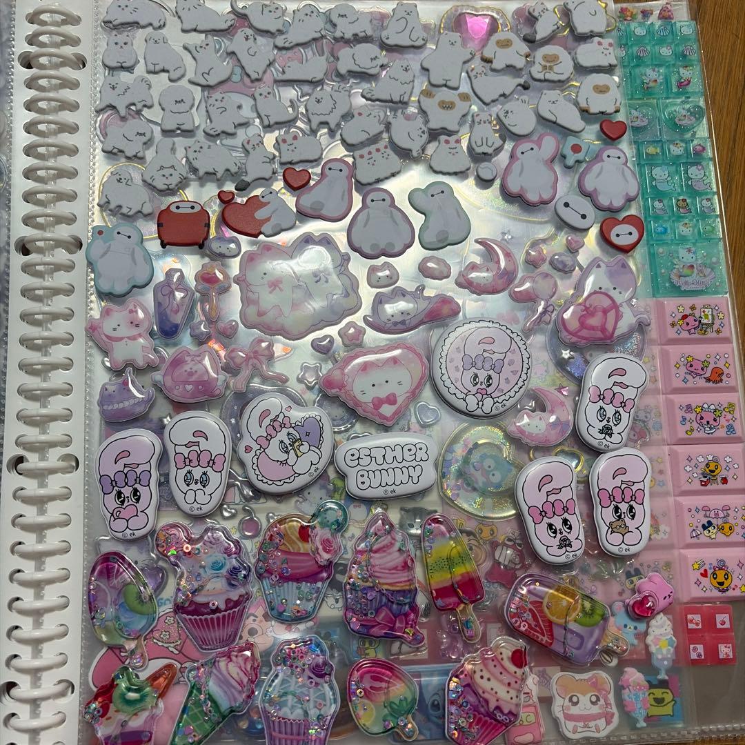 シール帳 完成品 タイルシール おはじきシール ウォーター たまごっち 平成