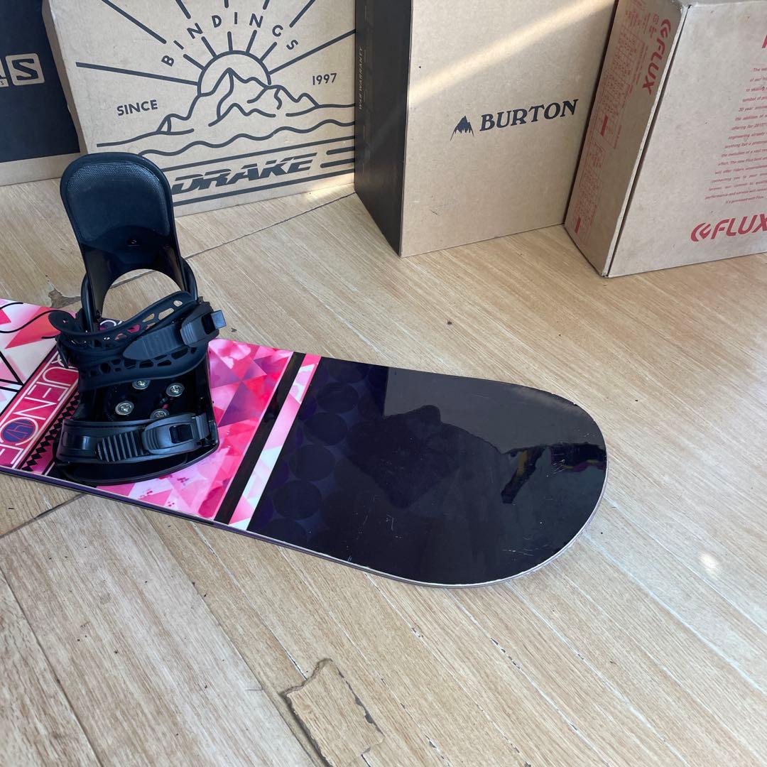 SALOMON×ZUMA　サロモン　未使用バイン付　スノーボードセット