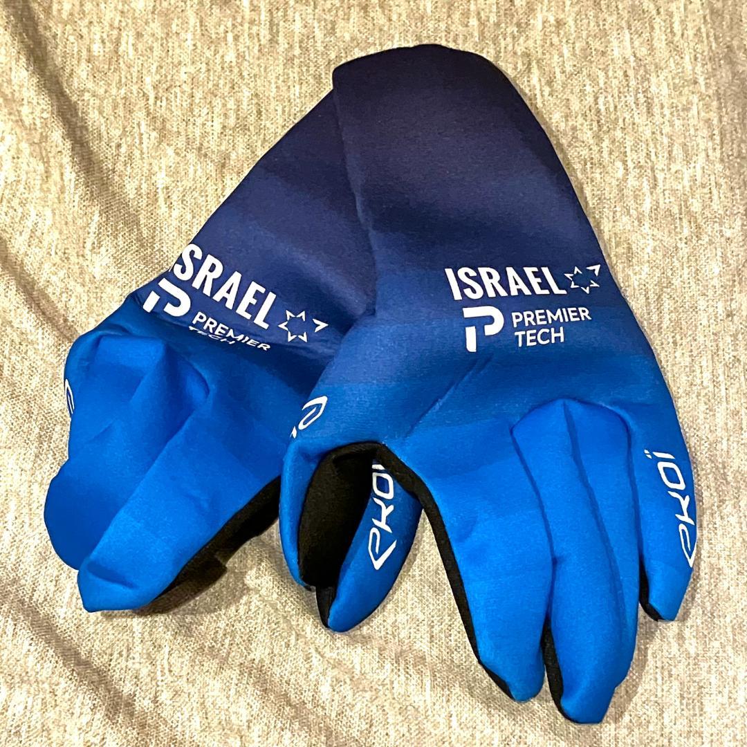 選手支給品 イスラエルプレミアテック 非売品ウィンターグローブ 防水防風