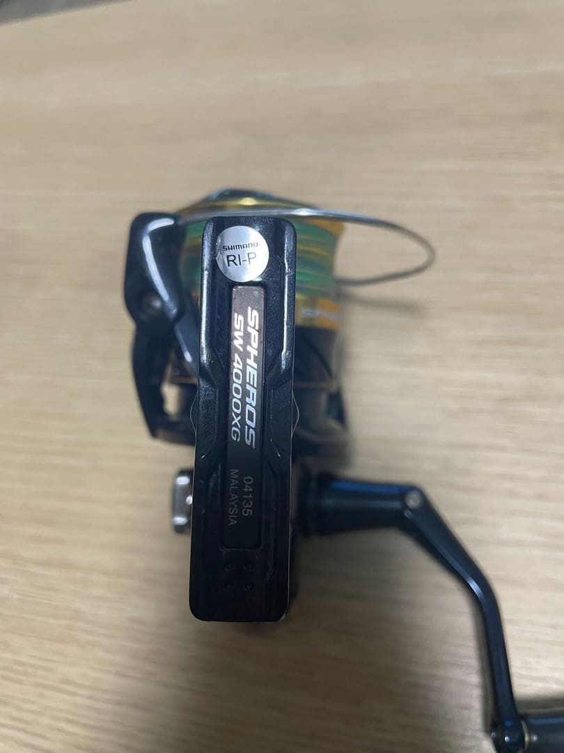 SHIMANO スフェロス SW4000XG PEライン付 スピニングリール