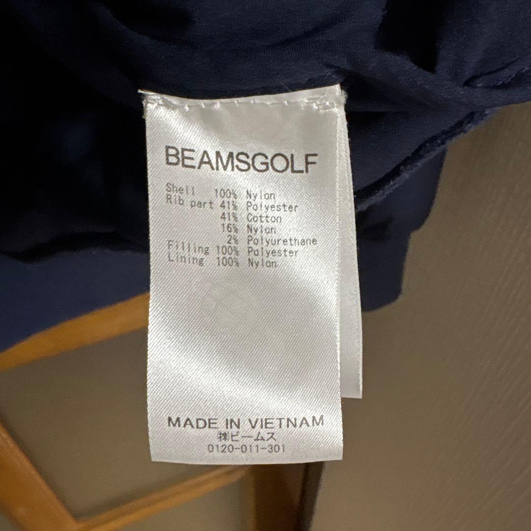 （ユウ）BEAMSGOLF ダウン　ネイビー