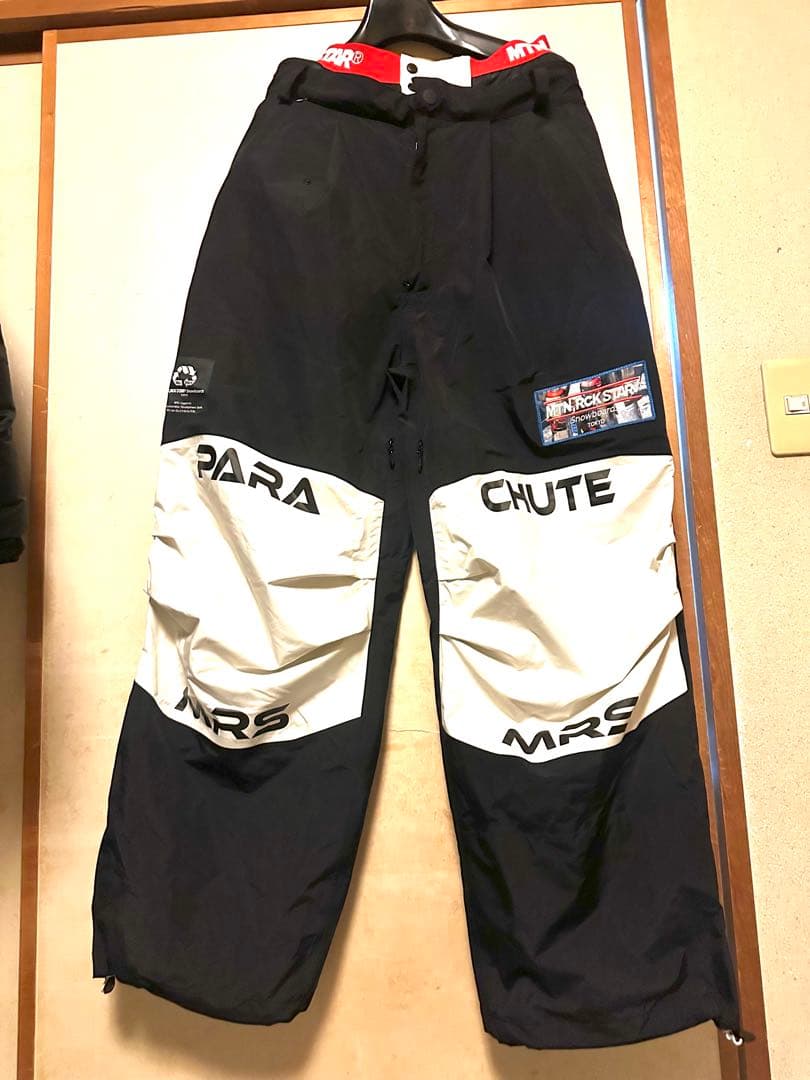 【マウンテンロックスター】PARACHUTE PANTS 3スノーボード ウェア