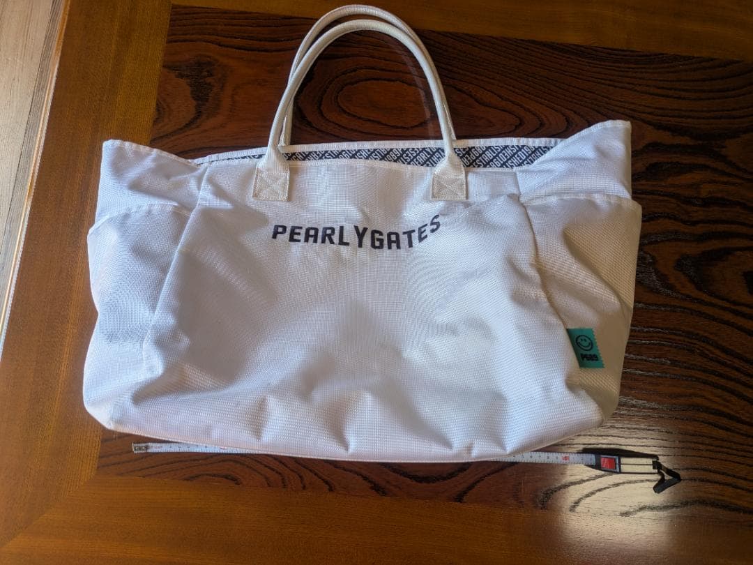 PEARLY GATES 　ロッカーバッグ　大容量　ホワイト