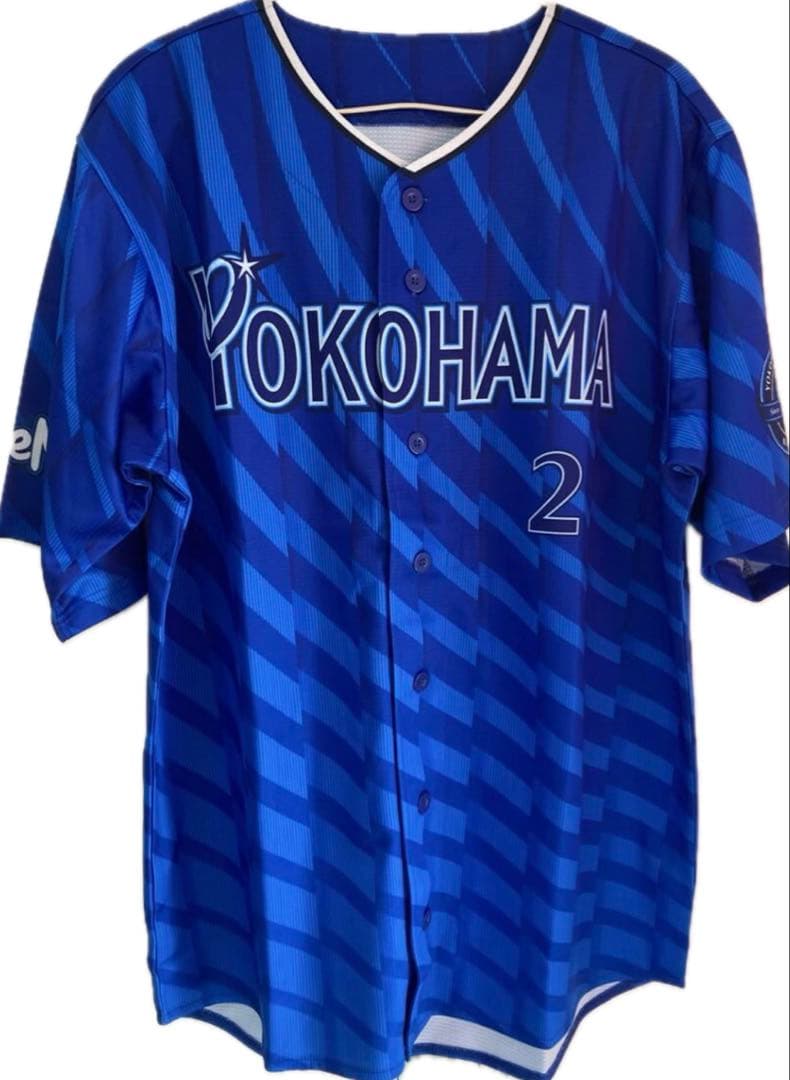 美品未着用、横浜DeNAベイスターズ　牧ユニフォームL