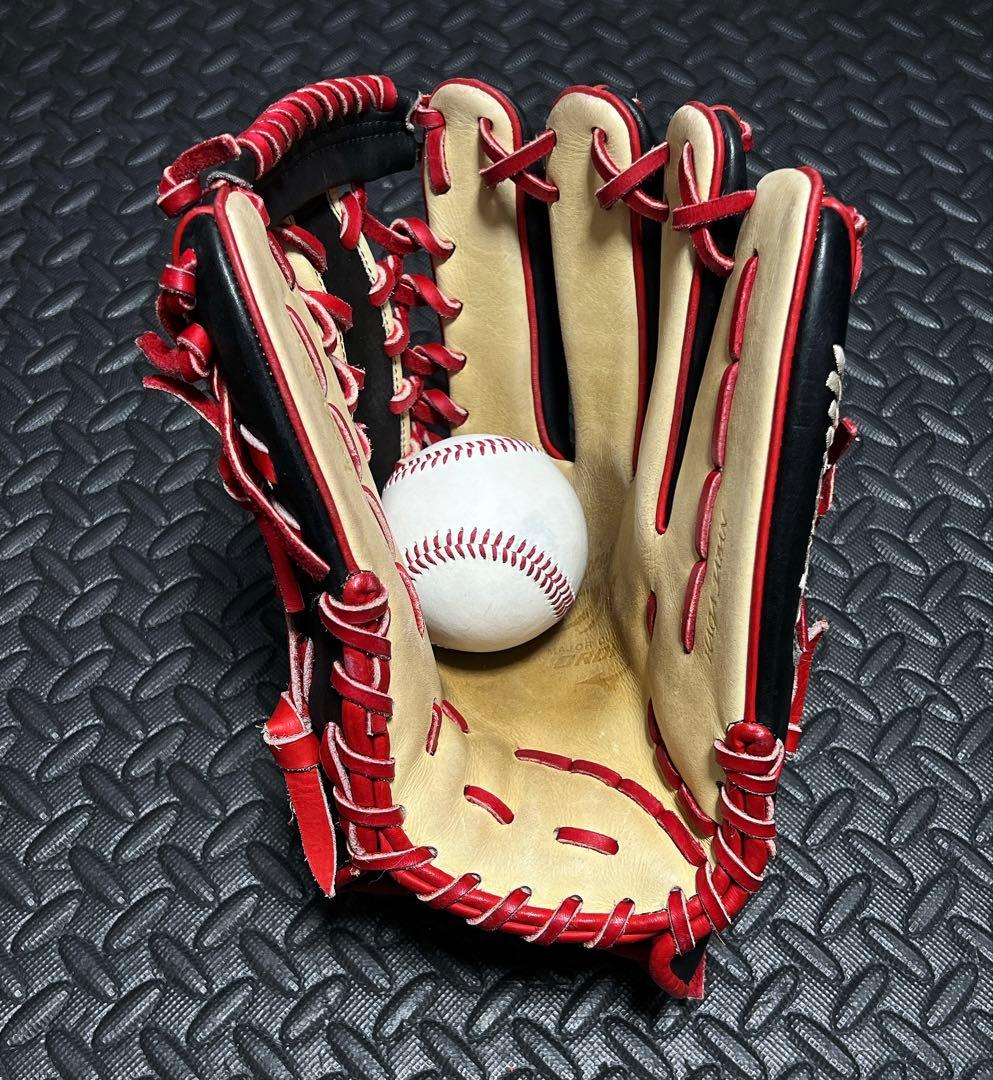 日本製 ミズノプロ オプション オーダー 軟式 外野手用 グローブ イチロー
