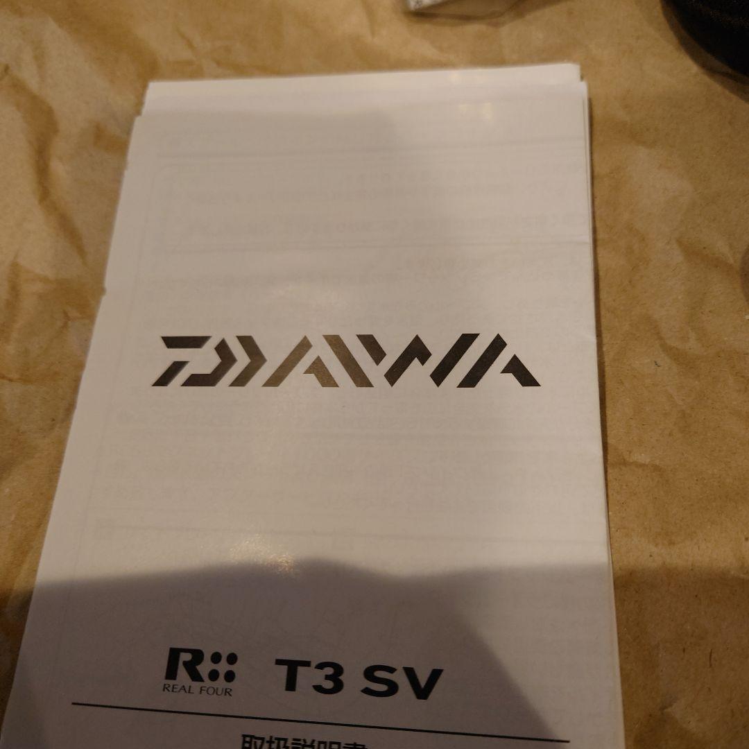 ほぼ未使用！DAIWA T3 SV 8.1R-TW！新品スプール&カバー付！