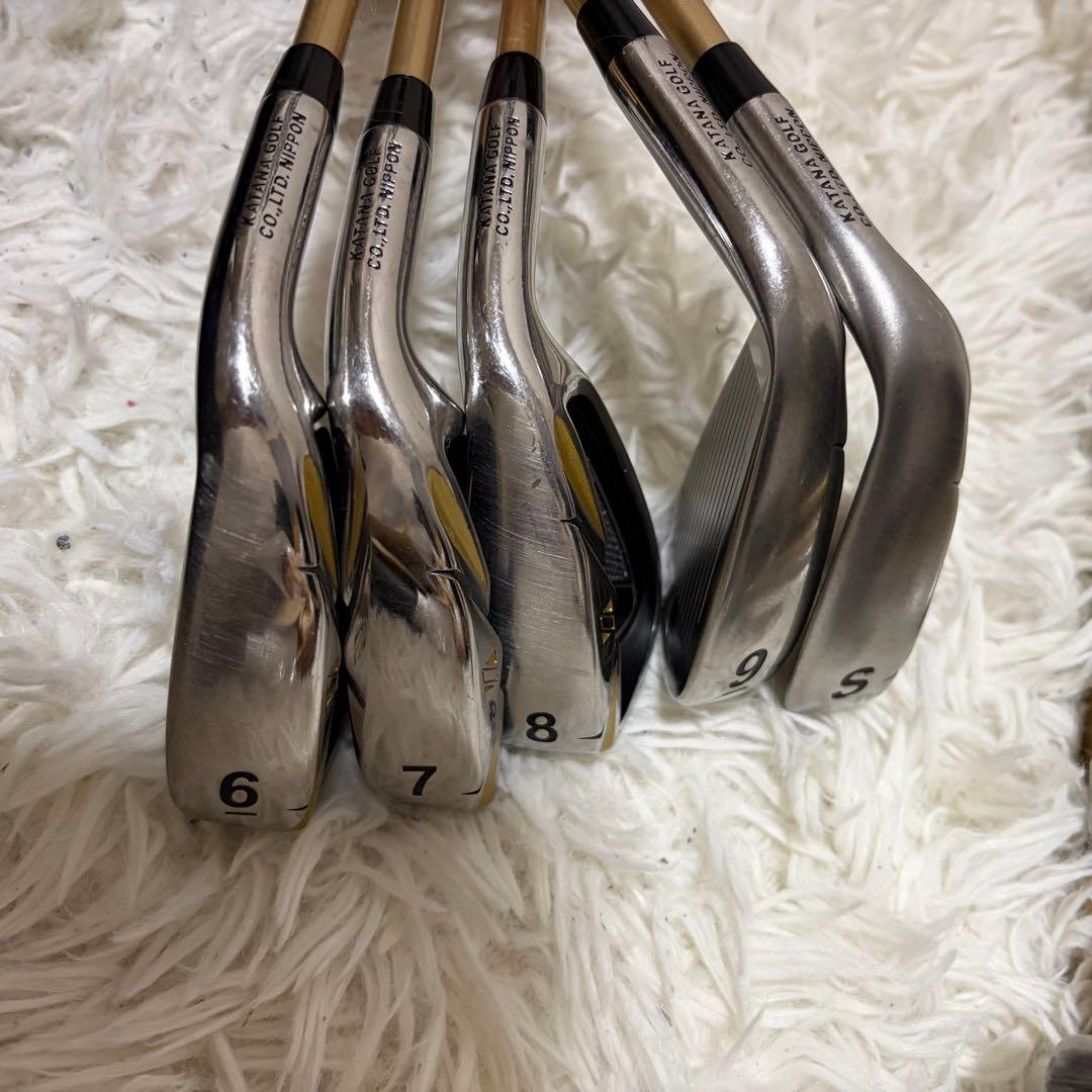 豪華11本セット KATANA SWORD SNIPER589 カタナゴルフ