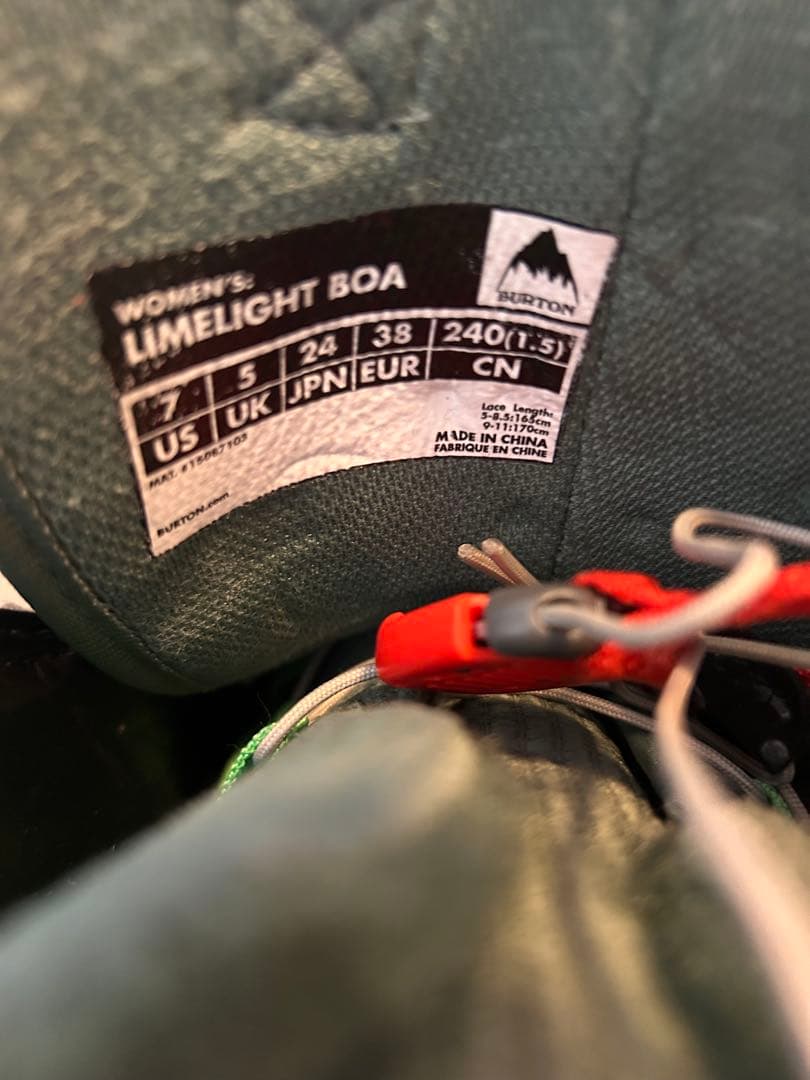 BURTON Limelight Boa スノーボードブーツ レディース24cm
