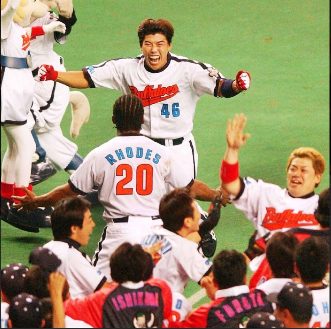 【未使用品】超激レア 2001年 大阪近鉄バファローズ パリーグ優勝記念プレート