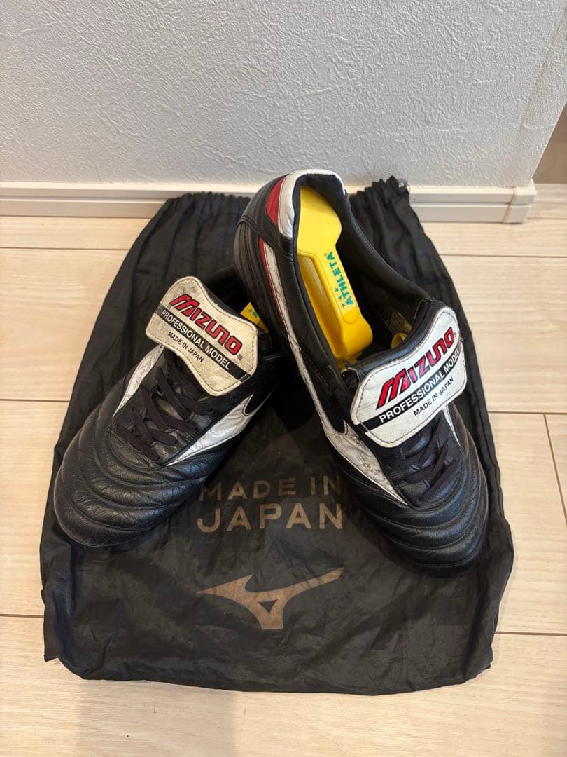 Mizuno モレリヤⅡ JAPAN. 付属品付き