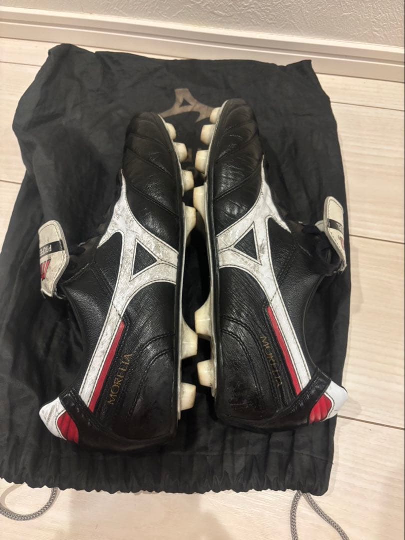 Mizuno モレリヤⅡ JAPAN. 付属品付き