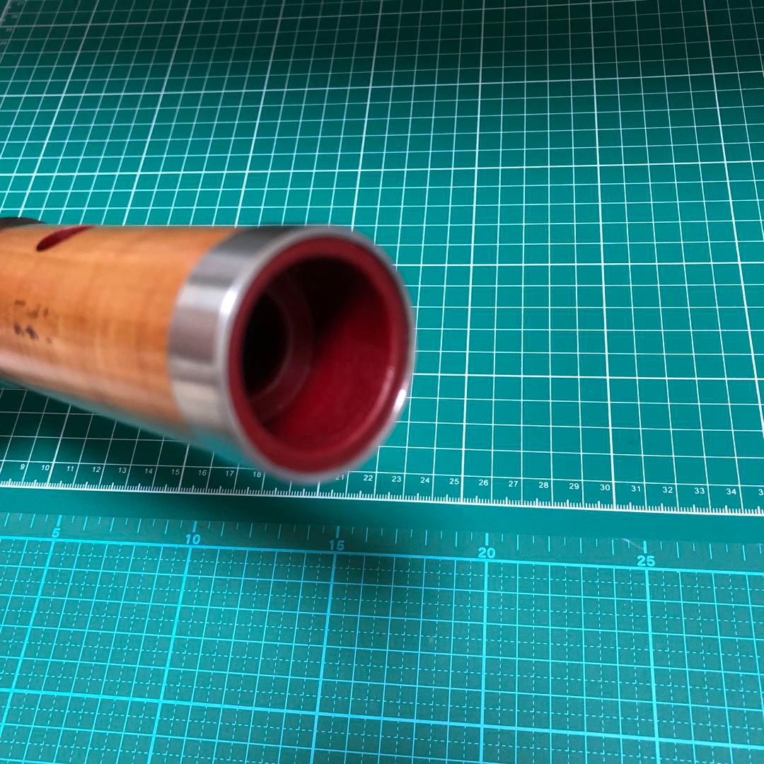 中古品 ワダ楽器 都山流 尺八 蝴蝶宝 楓 1尺8寸