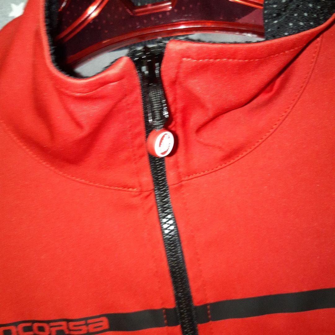 カステリ PERFETTO LIGHT 2 Jacket　レッド　Mサイズ