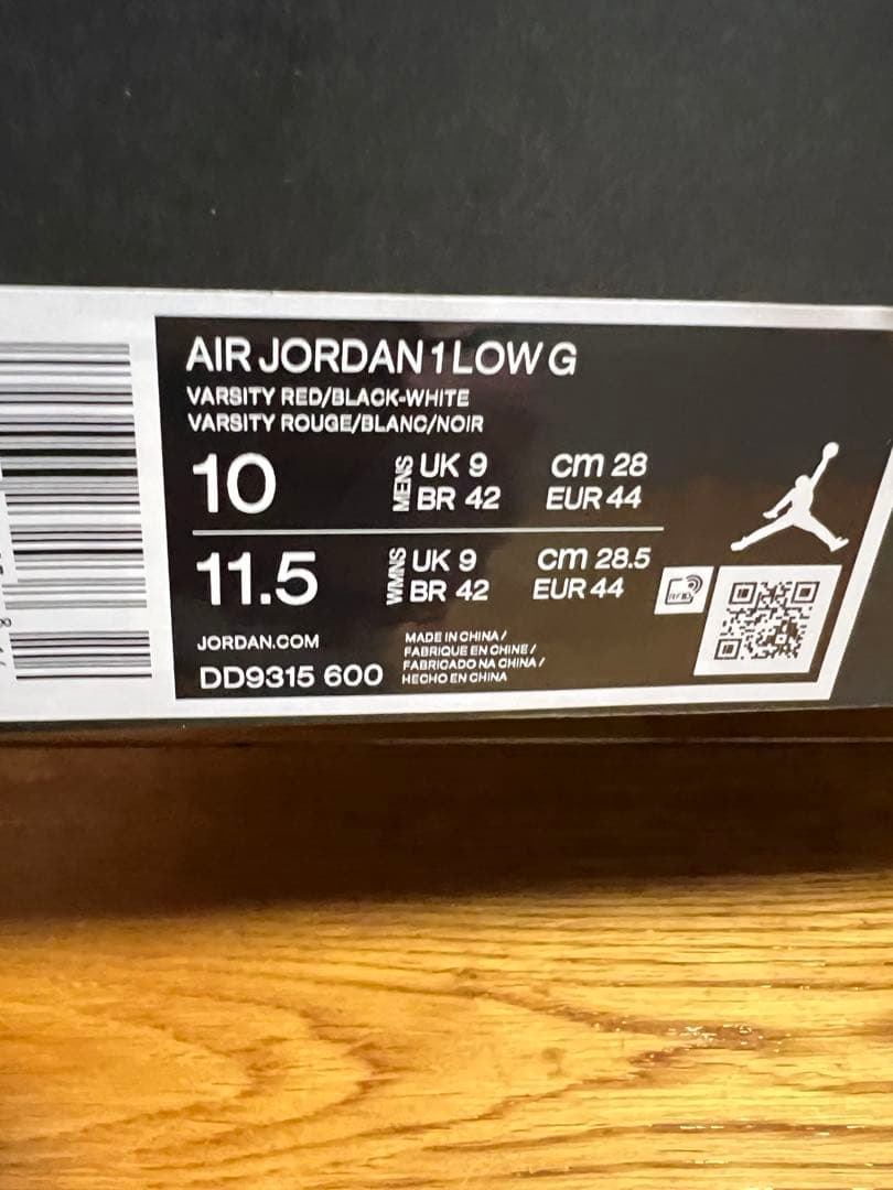 NIKE Air Jordan 1 Low ゴルフシューズ　28cm