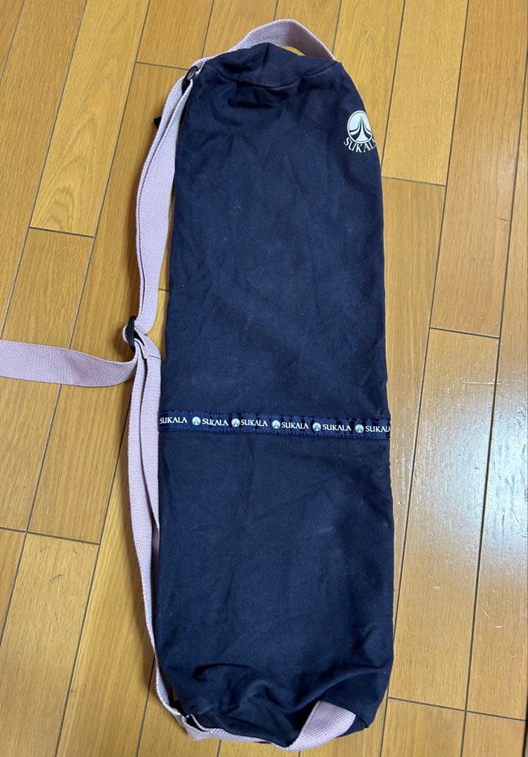 LAVASUKALA 花柄プリントヨギラグ +バック付き２点セット