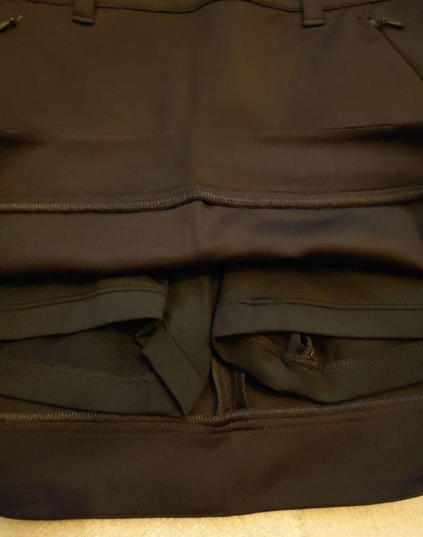 DESCENTE デサント ゴルフ ナイロン ストレッチスカート ブラック