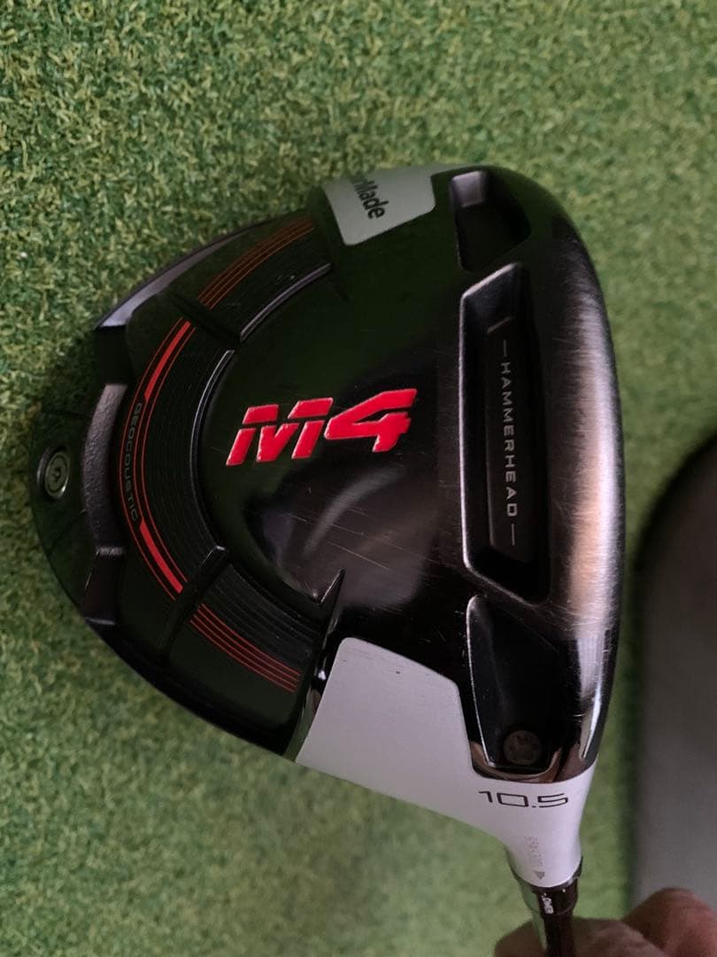 ①TaylorMade M4ドライバー②交換用シャフトTourAD DJ 6s