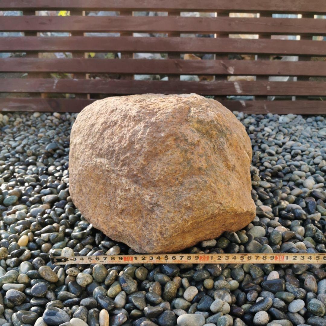 鞍馬石35.9キロ　蹲　庭石　鑑賞石　石　庭　坪庭　ガーデニング　和　砂利　鉢