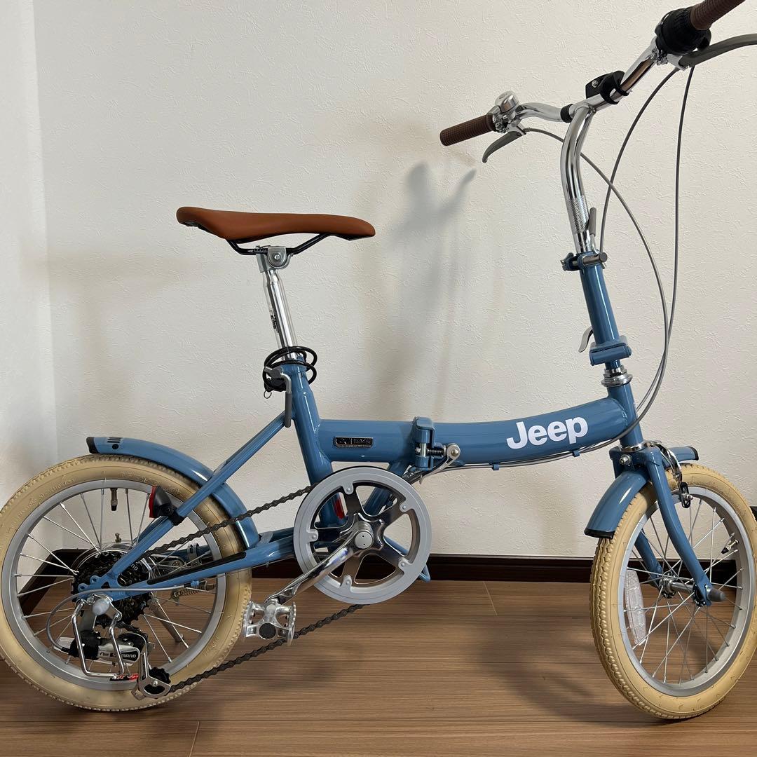 折り畳み自転車　16インチ　jeep仕様