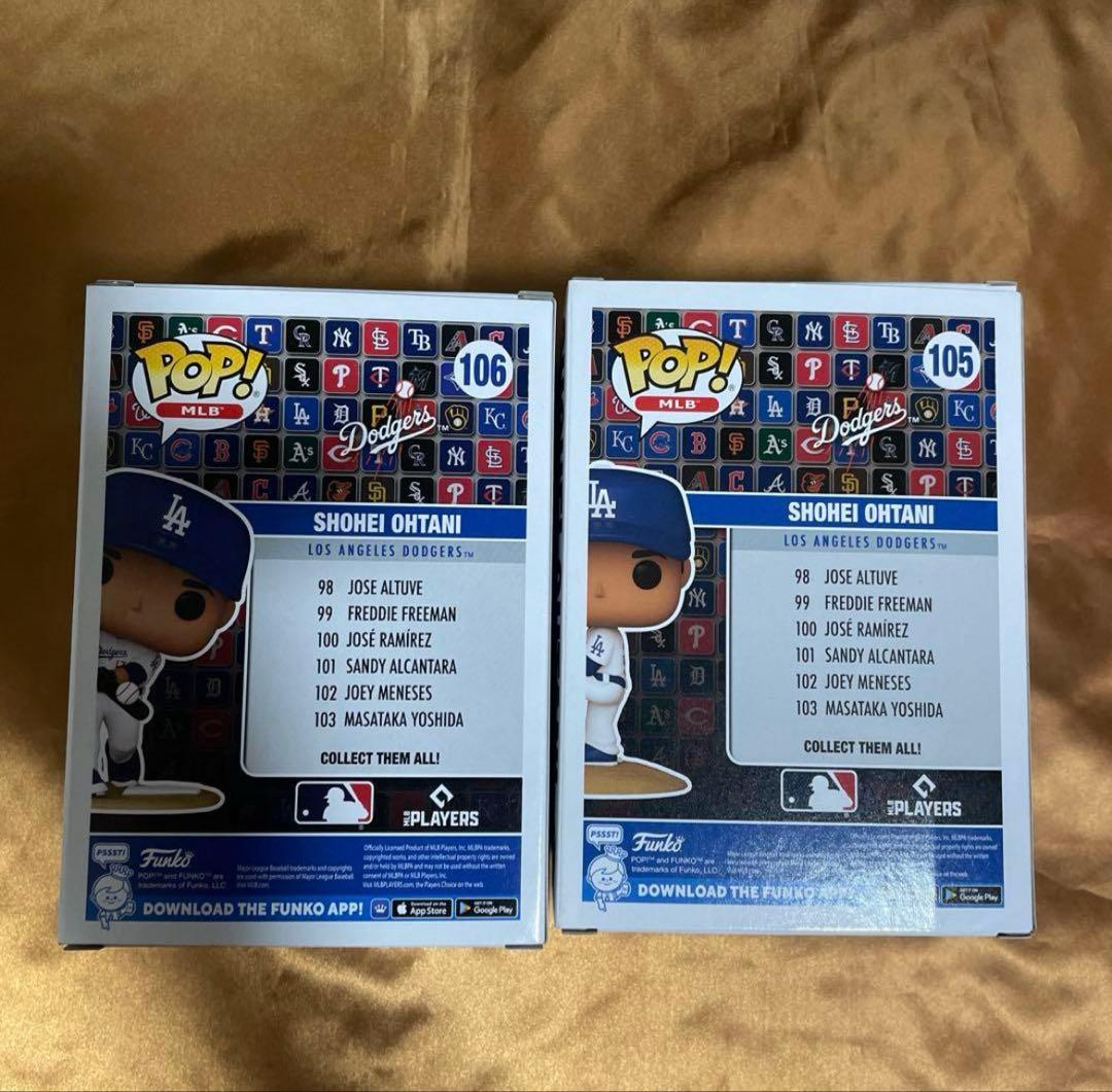 【2体セット】ワールドシリーズ記念　ドジャース　大谷翔平　Funko pop 3