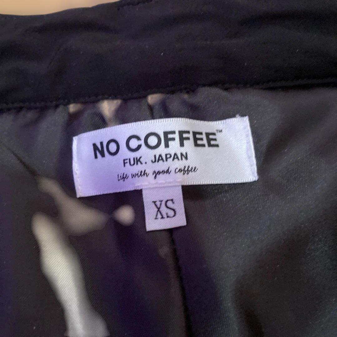 NO GOLF NO COFFEEクラブハウス　キルティングパンツ 黒　ゴルフ