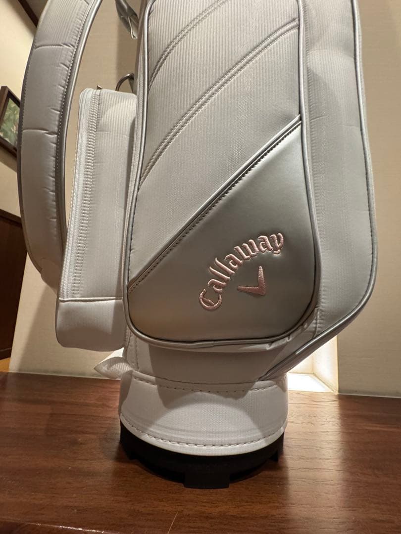 【新品未使用】Callaway ゴルフバッグ　キャディバック ホワイト
