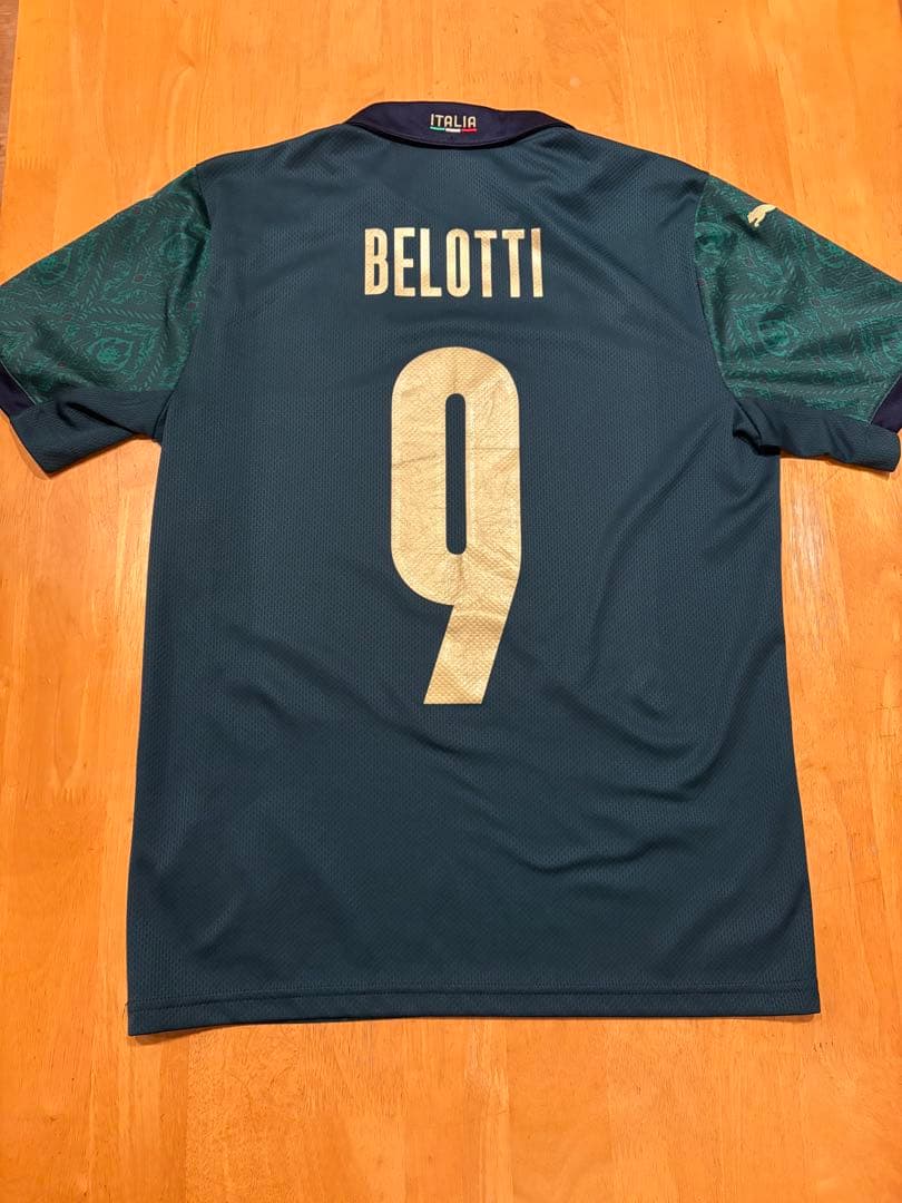 正規品 中古 美品 イタリア代表 19/20 3rd ベロッティ インポートS