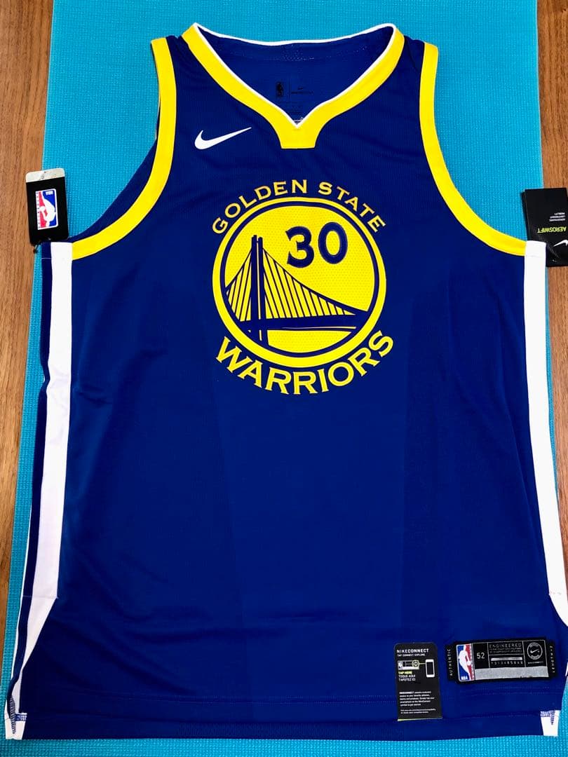 NBA カリー XL ウォリアーズ　ユニフォーム　オーセンティック