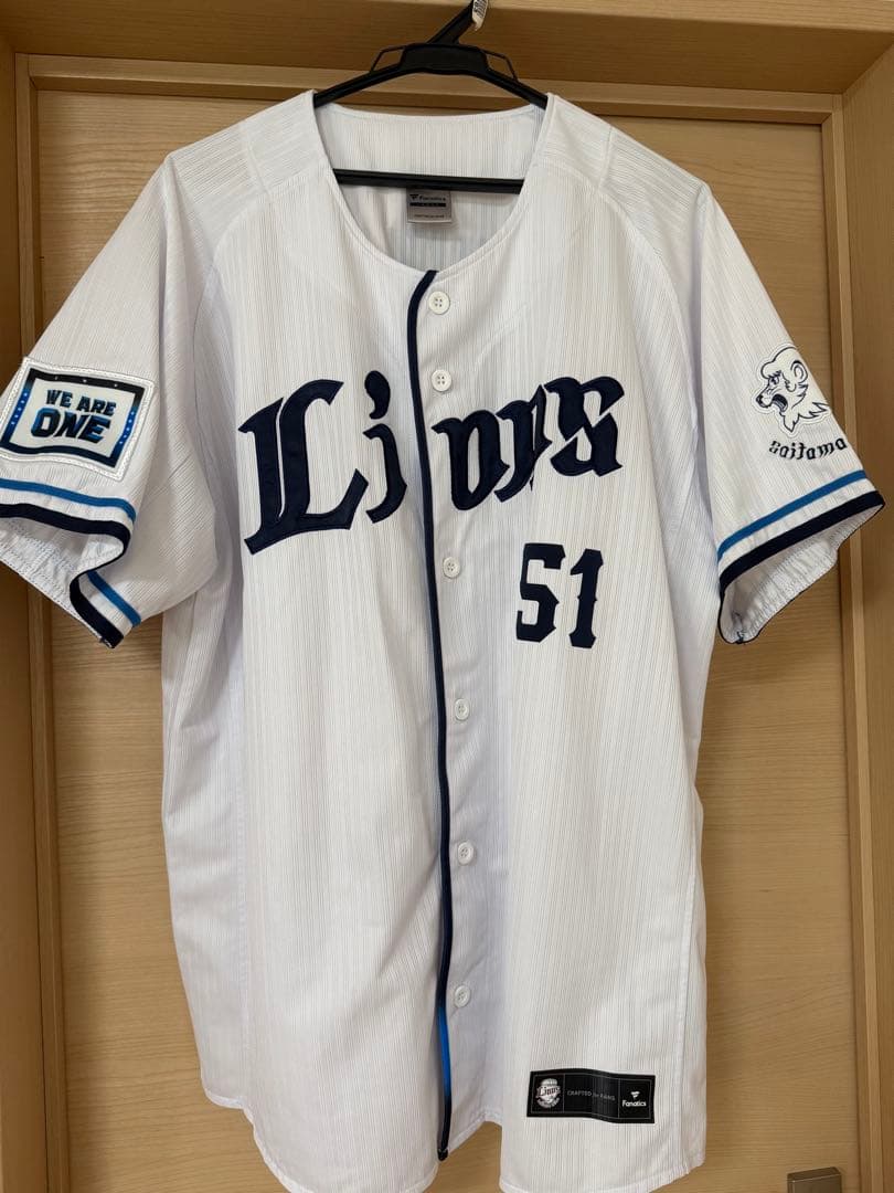 埼玉西武ライオンズ　西川愛也　 レプリカユニホーム　Lサイズ