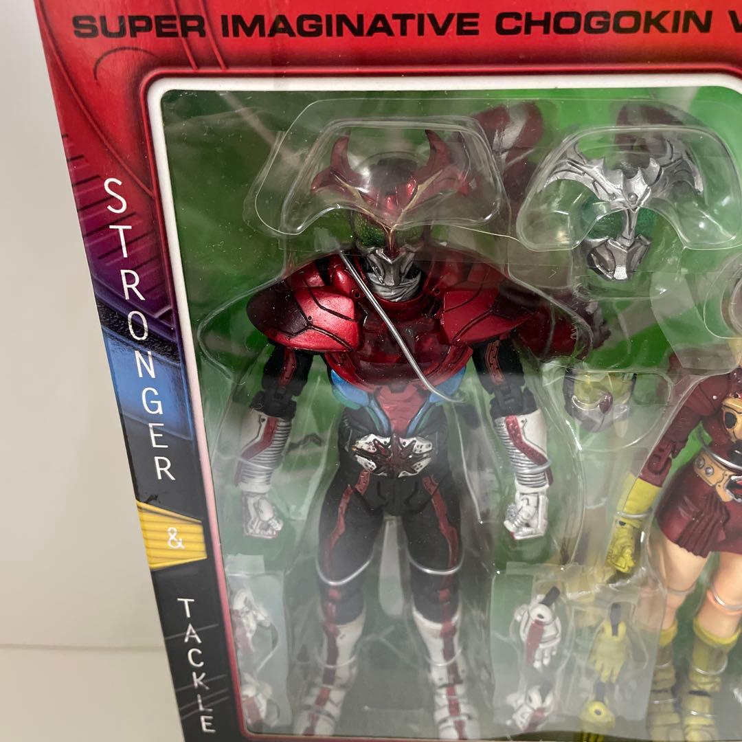 新品 s.i.c.仮面ライダーストロンガー タックル　フィギュア