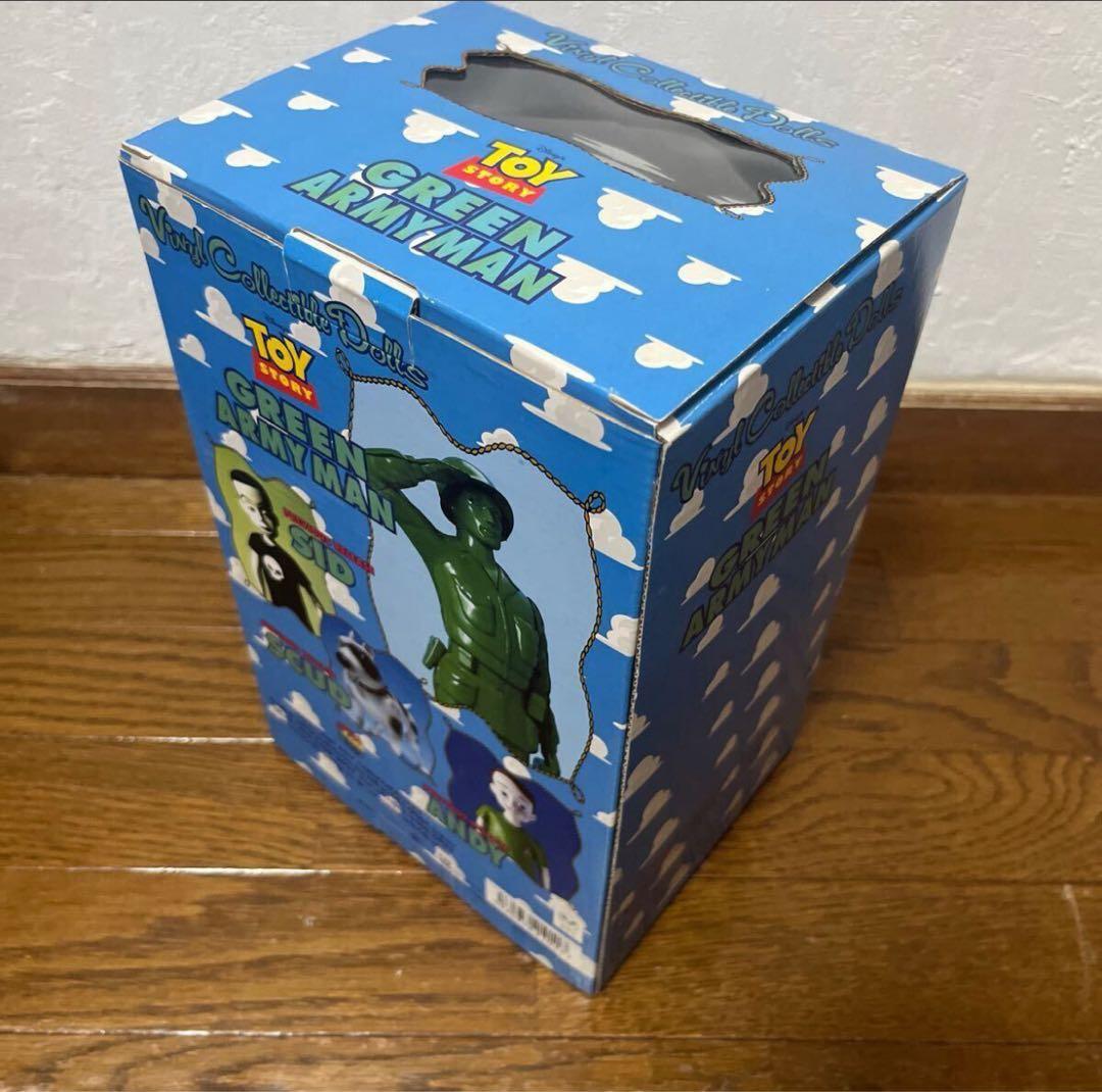 トイストーリー　メディコム・トイ グリーンアーミーマン フィギュア　メン