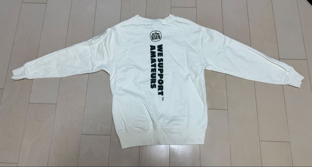 clubhaus HITホワイト XL トレーナー