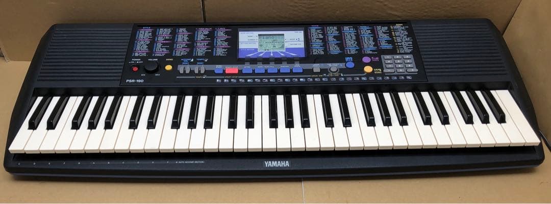 YAMAHA PSR-190 61鍵 電子ピアノ キーボード ヤマハ