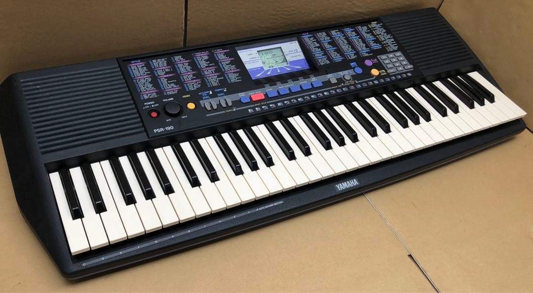 YAMAHA PSR-190 61鍵 電子ピアノ キーボード ヤマハ