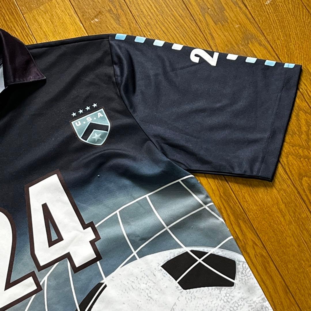 90s y2k 海外企画 OLD navy 激レア デザイン サッカー TEE