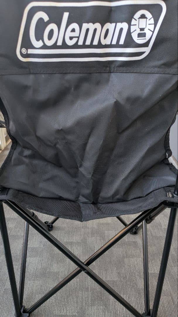 Coleman 折りたたみチェア 黒 4脚セット 大3脚 小1脚