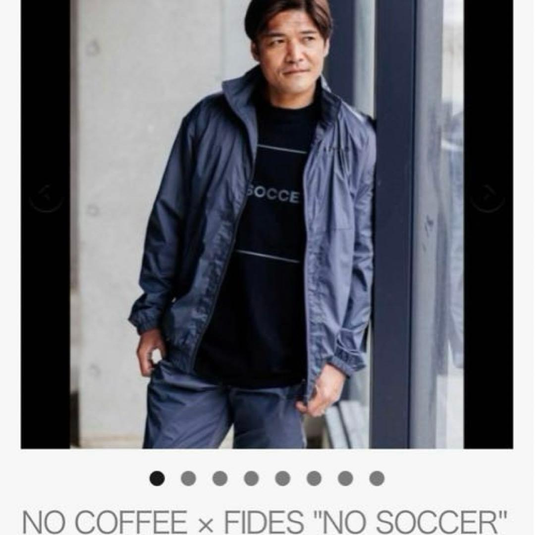 NO COFFEE × FIDES NO SOCCERウインドブレーカーパンツ