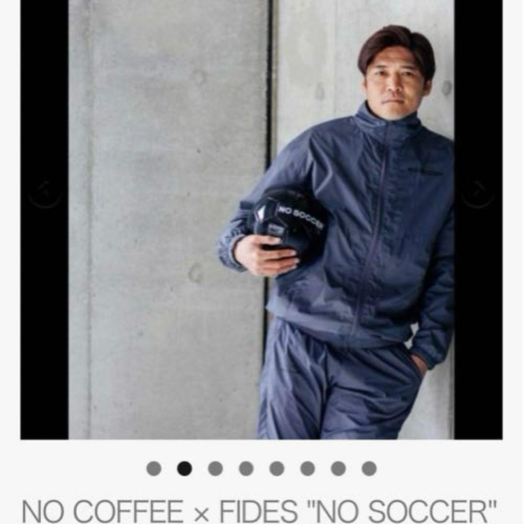 NO COFFEE × FIDES NO SOCCERウインドブレーカーパンツ