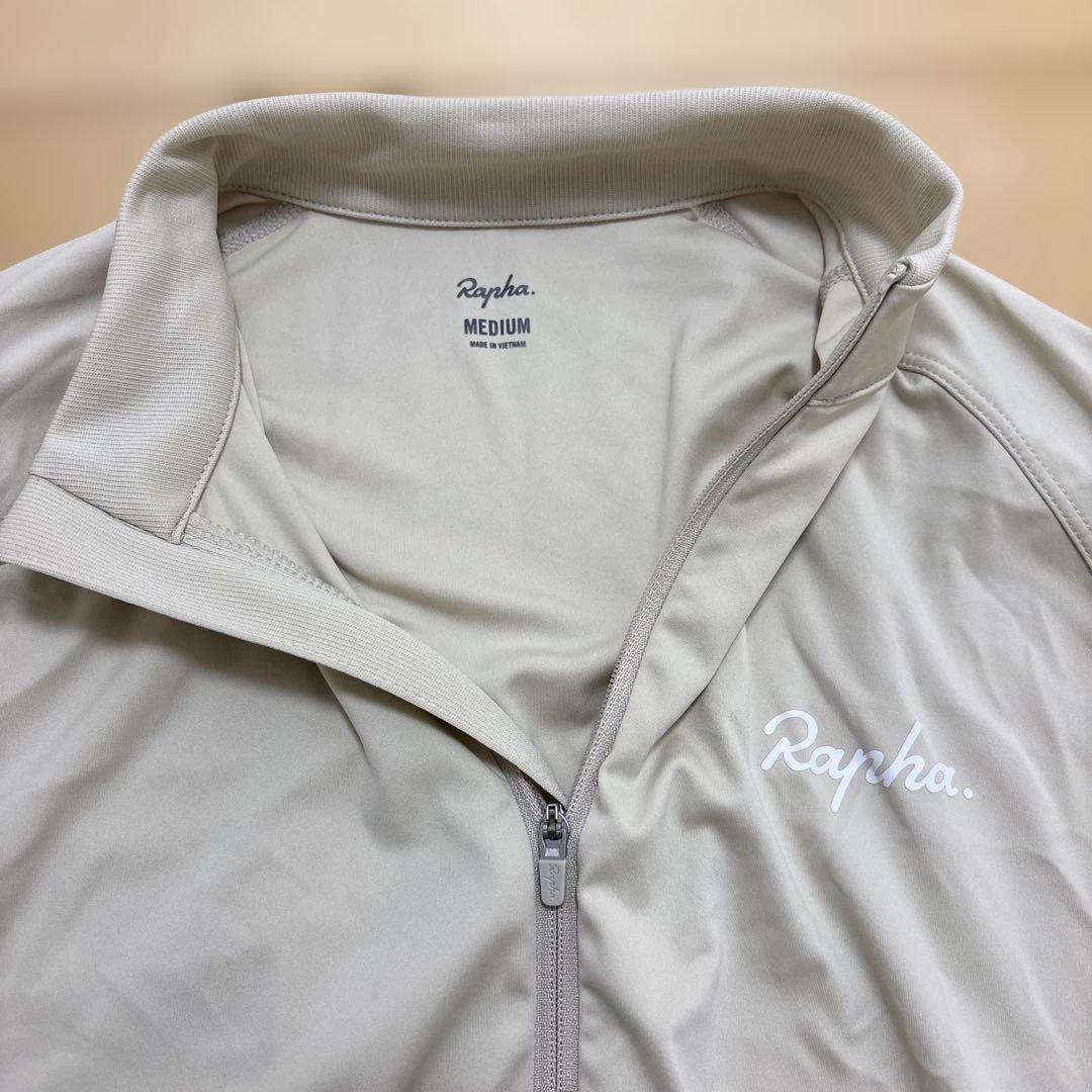 Rapha ベージュ 半袖サイクルジャージ