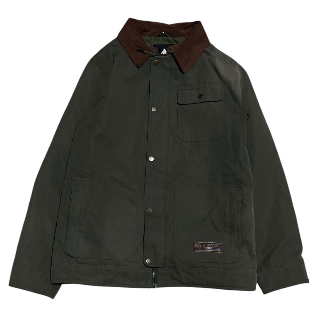 【大人気！】BURTON バートン オリーブ色 ジャケット スノボジャケット M