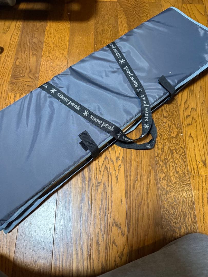 【美品】スノーピーク ワンアクションローテーブル竹 LV-100TR ケース付