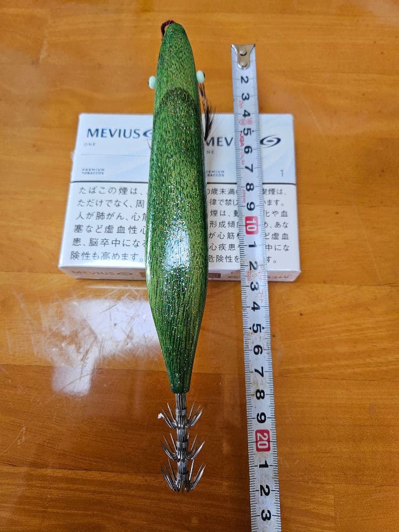 アオリイカ昔ながらの曳きエギ