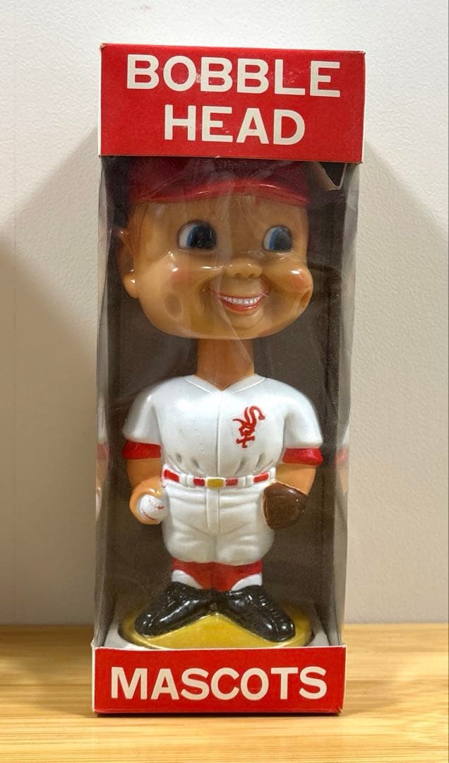 ボブルヘッド MLB/NFL アンティーク/ビンテージ 激レア未開封 1974