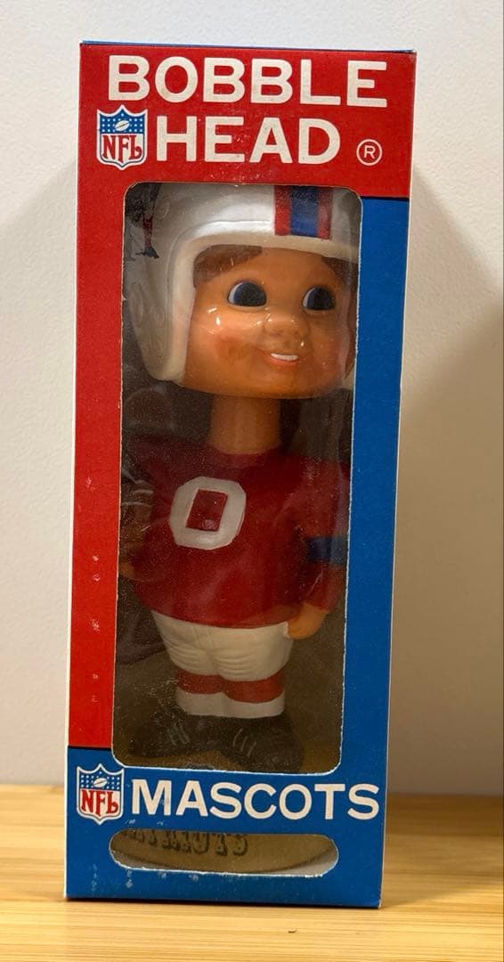 ボブルヘッド MLB/NFL アンティーク/ビンテージ 激レア未開封 1974