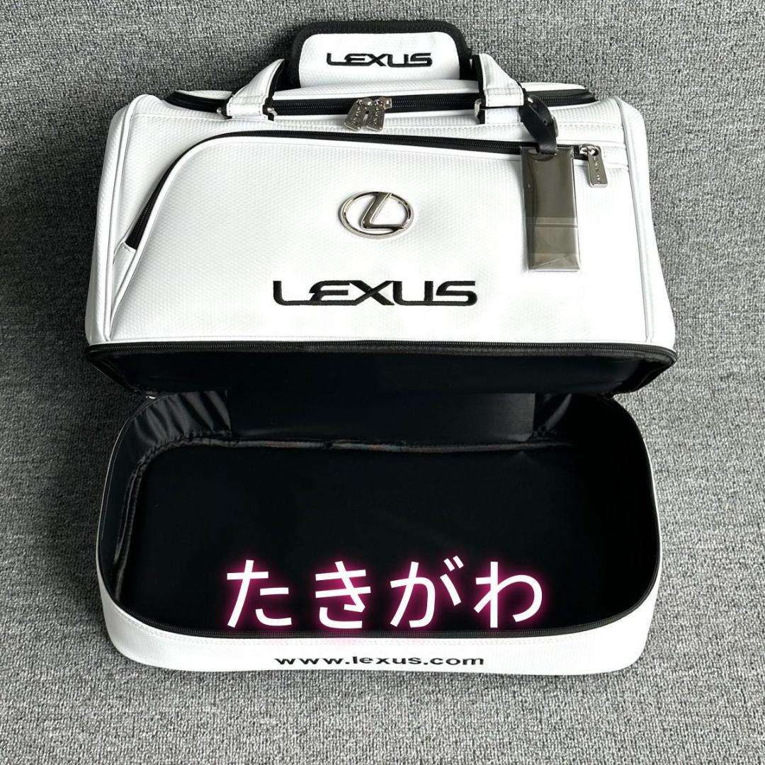 【訳あり】レクサス ゴルフウェアバッグ 2層構造 バックパック 旅行用